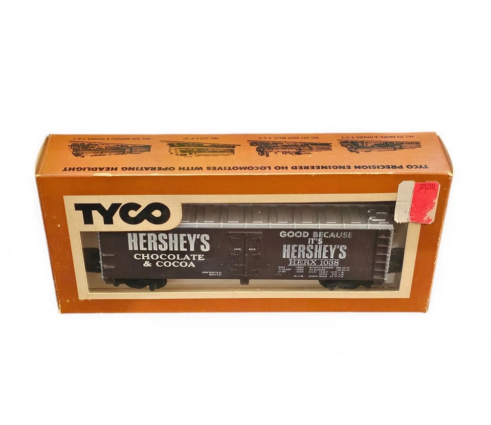 Tyco HO Scale Electric Train Hersey's Candy Train Car Herx 1038 New Old Stock - Image 4 of 4