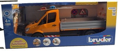 BRUDER TOYS #02677 MB Sprinter Municipal L&S Scale 1-16 Brand New Age 4+