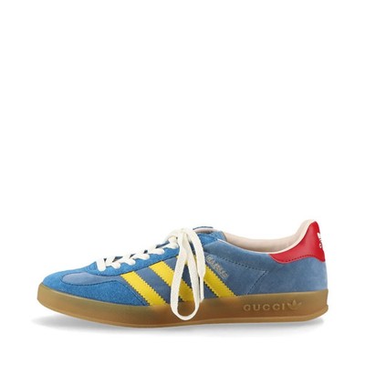 Gucci x Adidas Gazelle Suede Sneakers 25cm Men's Multicolor 707848