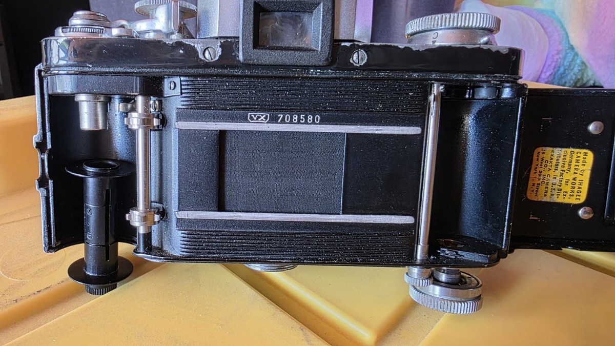 Ihagee Dresden Exakta Varex (VX) 35mm SLR Camera Carl Zeiss Jena 1