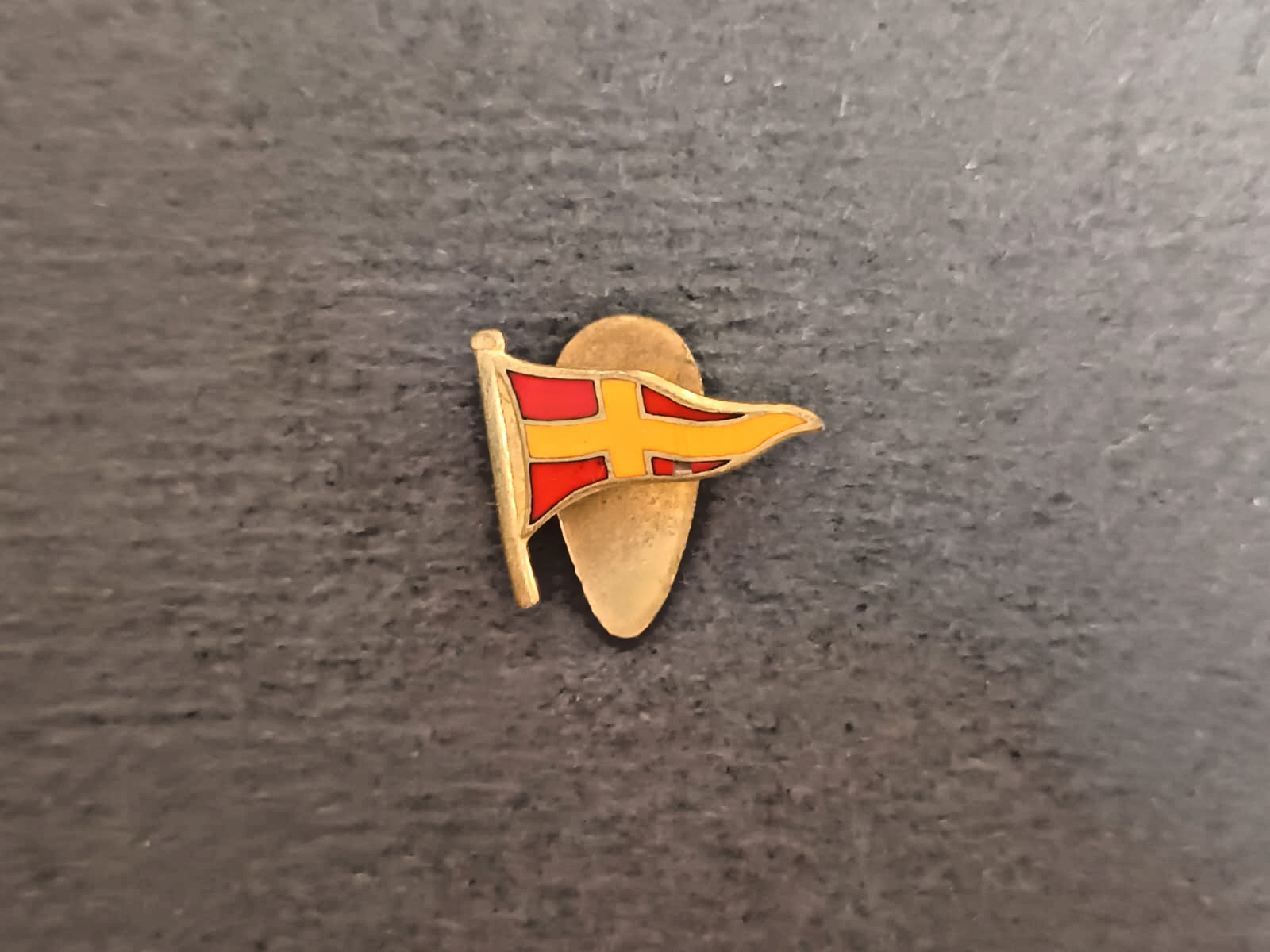 anni '30 / '50 - guidone nautico (burgee) del Norddeutscher Regatta Verein (NRV)