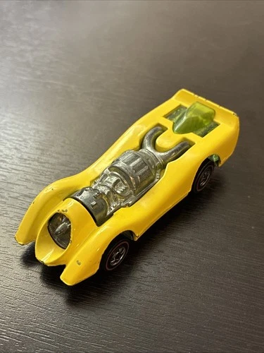 Hot Wheels Redline Jet Threat Yellow Enamel