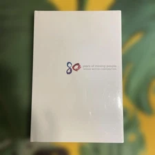 80 Years Nissan Motor Corporation Commemorative Book Unopened Mint