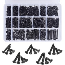 542PCS 4 6 8 10 12 Phillips Head Screw Set Stainless Steel Wood Screws Assor...