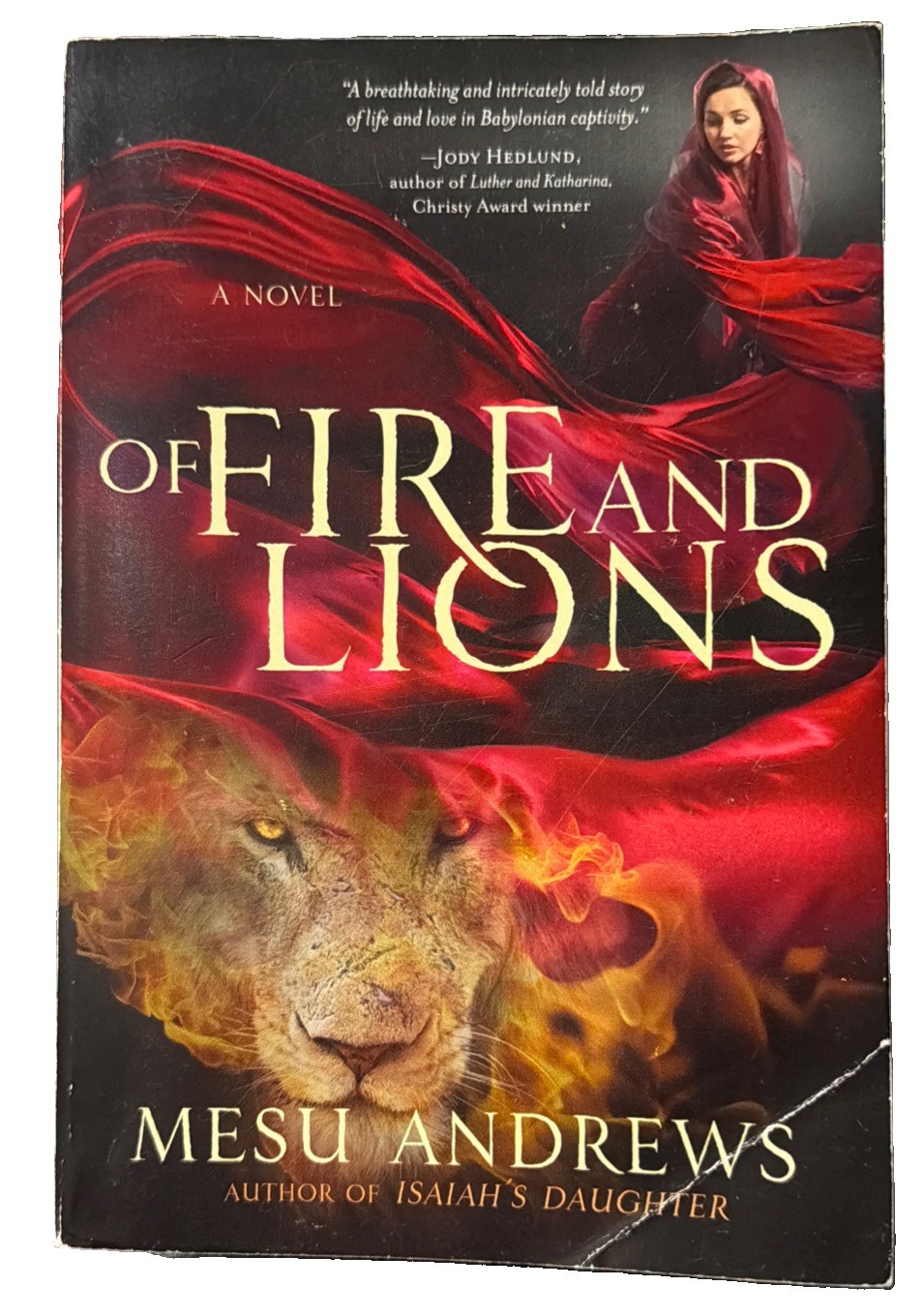 VGC - OF FIRE AND LION - A NOVEL - MESU ANDREWS - PAPERBACK
