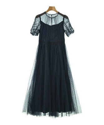 CELFORD Dresses Navy(Dot Pattern) 36(Approx. S) 2200695388010