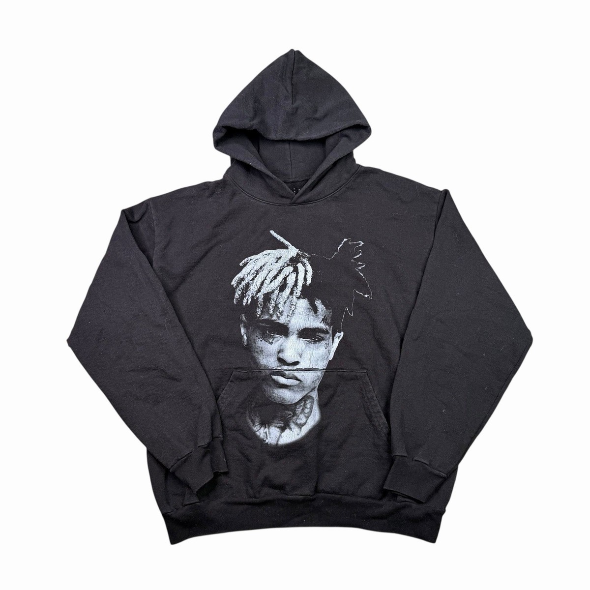 XXXtentacion Official Merch Pullover Heavy Hoodie Black Mens Adult