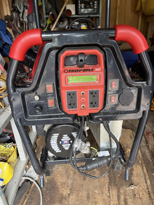 #ad #ad Mint condition Troy xp 7000wat generator running $800.00
