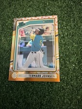2024 Donruss Baseball Termarr Johnson #177 Rated Prospect On Fire  /75 AN1