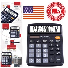 Standard Calculator with Large LCD and Big Buttons Ideal for School and Business