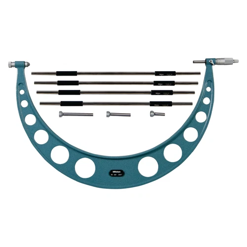 104 Series 16 to 20" SAE Mechanical Outside Micrometer w Interchangeable Anvils