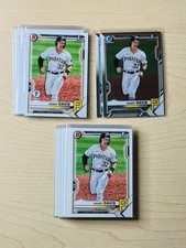 [24] Card Lot - 2021 McCade Brown Bowman Draft #BDC-48 1st Chrome / Edition ++