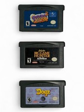 LOT - Spyro 2, Big Game Hunter, & Dogz Gameboy Advance Games (Tested)