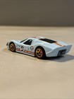 2021 HOT WHEELS '67 FORD GT40 MK.IV GULF #9 BLUE 1:64 DIECAST 3" CAR W/ ORANGE — photo 8