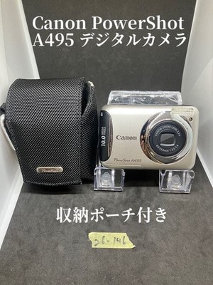 Canon PowerShot A495 Compact Digital Camera 10MP Optical Zoom 