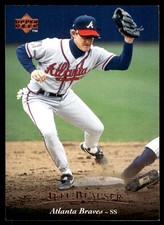 Jeff Blauser 1995 Upper Deck #44 Braves MLB READ FREE SHIPPING AutographDen