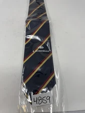 E. Marinella Napoli Silk Tie New in Plastic Handcrafted Italy Luxury