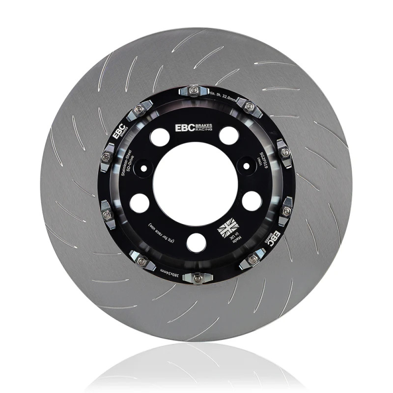 EBC SG2F018 2-Piece Floating SG Rear Rotors for 2007–2023 Audi R8/Gallardo V10
