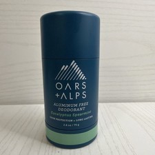Oars  Alps Natural Deodorant Aluminum Free Deodorant Eucalyptus Spearmint 2.6