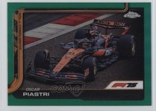 2025 Topps Chrome Formula 1 F1 Cars Teal Refractor /299 Oscar Piastri #78 1s5g
