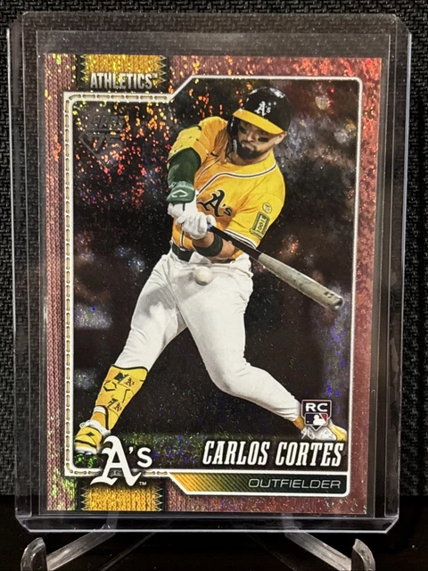 1/1   2026 Topps Series 1 - Carlos Cortes ROSE GOLD 1/1 Rookie (RC) Athletics 🔥