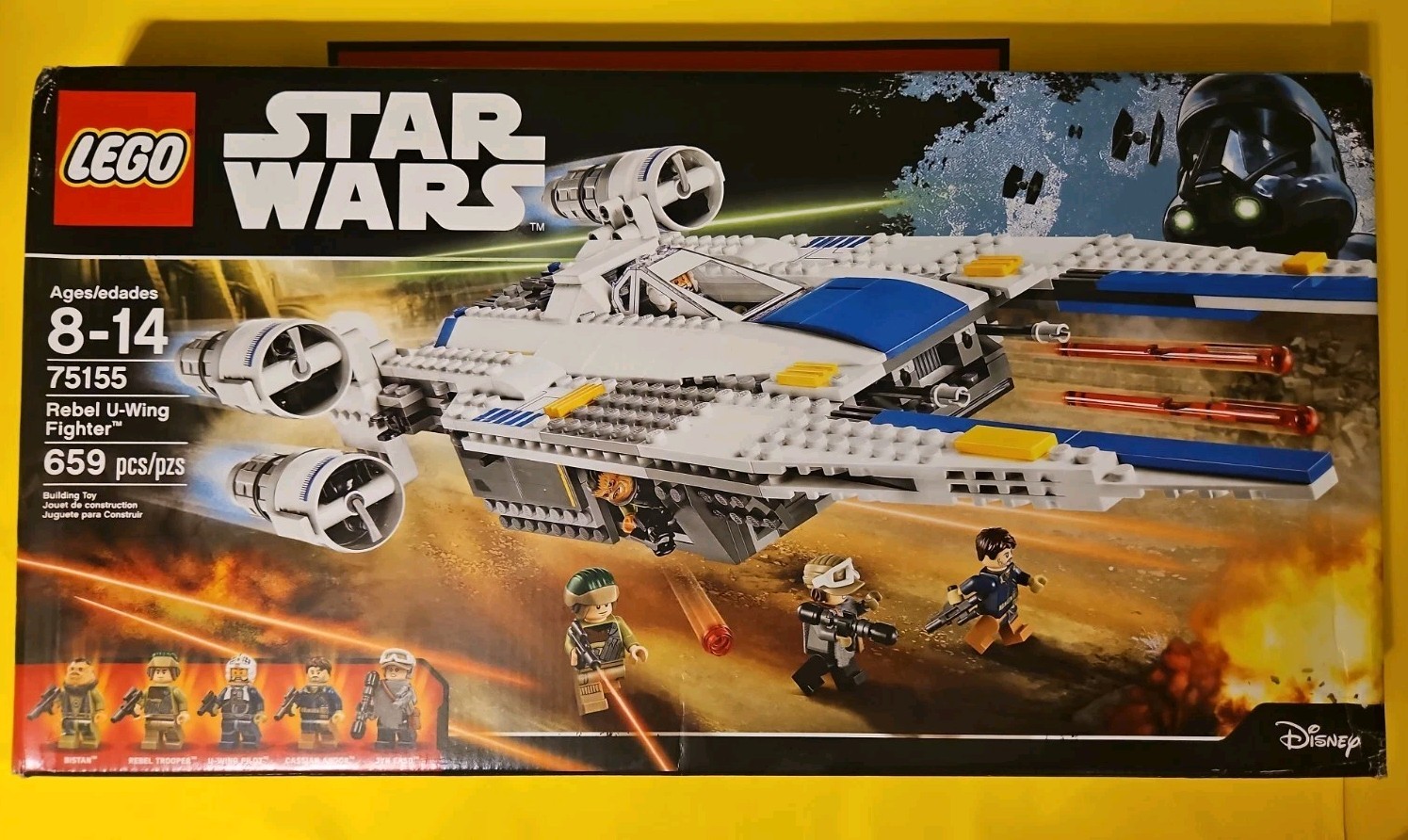 SHIPS FAST! LEGO 75155 Star Wars Rebel U-Wing Fighter