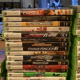 Video Game Lot Of 205 Mix , PS2, PSX, XBOX, & Xbox 360 Private collection EX 