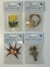 Mrs. Grossman's Natural Art Embellishments Stickers - 4 Pkg - NIP - Rare Vintage
