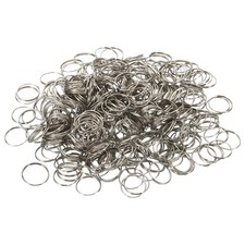 400 Pack Split Rings 12mm/0.5" OD Split Circular Ring Stainless Steel Clip Ring