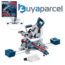 Bosch GCM18V-216D 18V BITURBO Cordless Double Bevel Mitre Saw 216mm Laser Bare