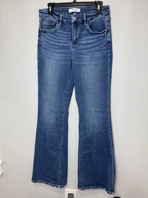 Vervet by Flying Monkey Women s Bella Mid-rise Flare Jeans Size 30