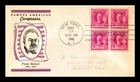 Dr Jim Stamps FDC Famous American Composers Victor Herbert Block Linprint Cachet