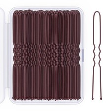 2.8 Inch U Shaped Hair Pins for Women Girls, Long Hair Pin Bobby Pin for Secu...