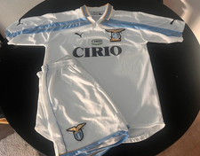S.S. Lazio Jubiläumstrikot 100 Jahre 1900–2000 Puma CIRIO Original + Hose (Set).