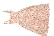 House of CB London Women Pink Floral Corset Back Midi Dress XS Cotton Blend