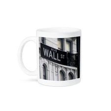 3dRose, WALL STREET, Mug