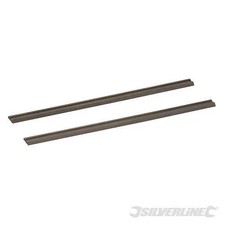 Image of 2 x 82mm TCT Planer Blades 82 x 5.5 x 1.1mm replaces Silverline 125629 FREE POST