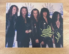 * QUEENSRYCHE * signed 11x14 photo * MICHAEL WILTON & EDDIE JACKSON * COA *
