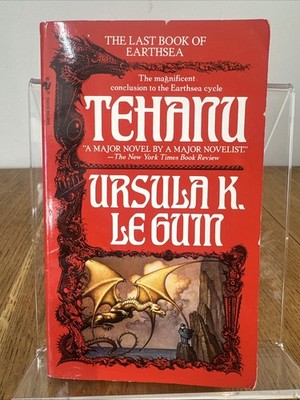 Tehanu by Ursula K. Le Guin 1991 US Bantam PB - Vintage Fantasy