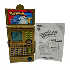 Pokémon Pokédex Tiger GOLD DELUXE VERSION 2001 Nintendo mit Anleitung Händler ✓
