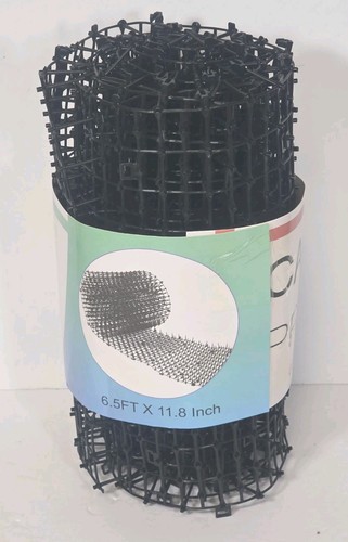 6.5ft Scat Mat for Cats with Spikes, Prickle Strips 6.5ft-1 PACK, Black - Foto 2 di 2