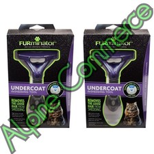  2-Packs FURminator Undercoat Deshedding Tool Large Cats Long Hair P-92928