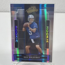 2005 Playoff Absolute Memorabilia Rookie Dan Orlovsky #177 /999 NM RC Card Lions. rookie card picture