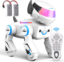 Remote Control Robot Dog Toys for Kids - Interactive Programmable RC Puppy