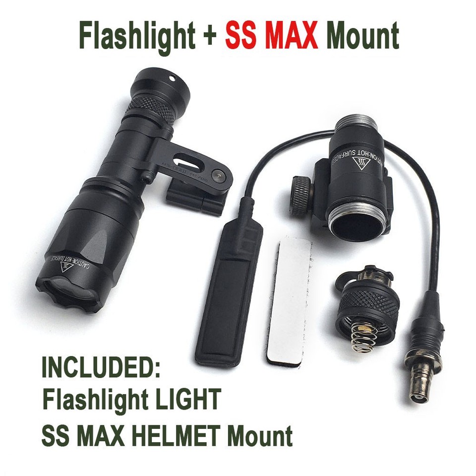 Helmet Mount Applies M300B M300C M300V Series Flashlight Mount US FAST SHIPPING - View #3