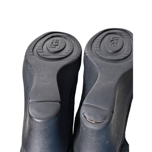 Botas de cuña UGG para mujer talla 6 Elsey piel de oveja altas forradas cálidas 5586 - Imagen 12 de 12