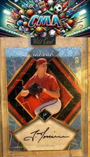 2023 Wild Card AutoMania - Diamond Lazers Platinum #AM-D32 Jake Irvin #/3