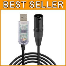 DMX Control Dimmer Cable for PC with RS485 Converter