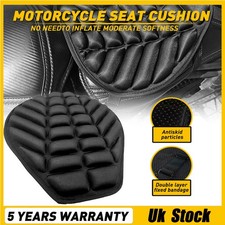 Motorcycle 3D Comfort Gel Seat Cushion Universal Motorbike Shockproof Pad Cover
