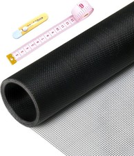 Pet Proof Window Screen Replacement Kit,39" W x 118" L Durable Window Screen Mes